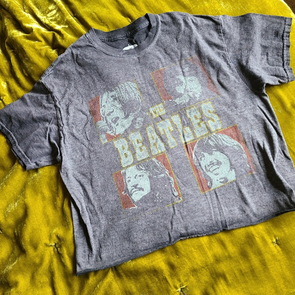 Cropped Beatles Tee